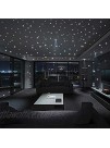 Glow in The Dark Wall Stickers Buery 407 Pcs Removable Glow in Dark Dots Wall Decals Stickers Room Decor Kit Adhesive Dots Luminous Ceiling Decals for Kids Bedroom Halloween Home Decoration