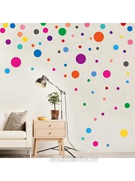 PARLAIM Wall Stickers for Bedroom Living Room Polka Dot Wall Decals for Kids Boys and Girls 130 Circles