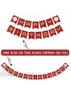 The Flash Inspired Happy Birthday Banner Flash Bday Bunting Decor Red Lightning Justice League Sign