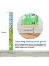 Arrozon Growth Chart for Kids,Measuring Height Wall Chart Removable Wall Canvas Ruler for Kids Boys & Girls Room DecorGiraffe
