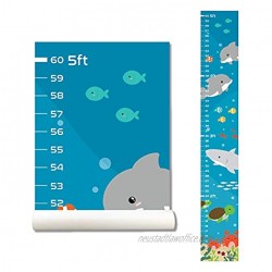 Ocean Wall Sticker Growth Chart for Kids Height Chart for Boys and Girls Growth Chart Sticker Growth Chart Decal