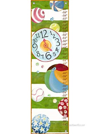 Oopsy Daisy Growth Charts Motion by Shelly Kennedy 12 by 42-Inch