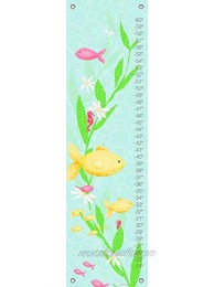 Oopsy Daisy Growth Charts Under The Sea Girl by Meghann O'Hara 12 by 42-Inch