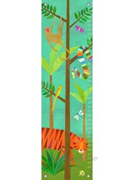 Oopsy Daisy in The Jungle by Melanie Mikecz Growth Charts 12 by 42-Inch