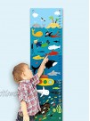 Oopsy Daisy in The Ocean by Lesley Grainger Growth Charts 12 by 42-Inch