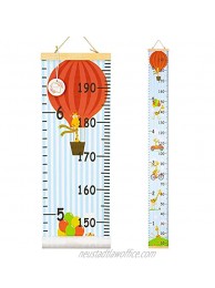 QtGirl Kids Growth Chart Height Chart for Child Height Measurement Wall Hanging Rulers Room Decoration for Girls Boys ToddlersGiraffe