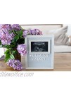 Kate & Milo Rustic Sonogram Letterboard Picture Frame Includes 147 Letters Photo Prop Message Board