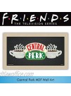 Silver Buffalo Friends Central Perk Chalkboard Framed MDF Wall Art 10-Inch by 18-Inch Multicolor