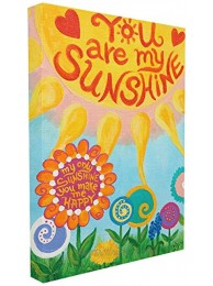 Stupell Industries You are My Sunshine Canvas Wall Art 24 x 30 Design by Artist nJoyArt