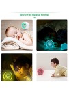 Kids Alarm Clock Digital Alarm Clock with Rechargeable Lithium Battery 7 Color Changing Night Light Snooze Touch Control Temperature for Children Bedroom Digital Clock for Boys and Girls…