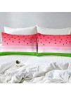 Castle Fairy Watermelon Theme Comforter Cover Teens Youngs Mulit-Colors Geometric Strip Duvet Sets Full Black Watermelon Seeds 3 Pieces Bedding Sets1 Duvet Cover 2 Pillow Cases