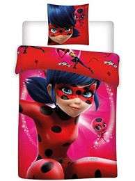 Ladybug Kids 100% Polyester Super Soft Set of Bed Set Duvet Cover and Pillow Cover