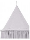 Maydolly Baby's Cotton Bed Curtains Kid's Dome Bed CanopyGrey
