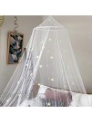 Zeke and Zoey Kids Hanging Bed Canopy for Girls Bed or Boys with Glow in The Dark Stars to fit Full Size Bed. Bed Netting Stars Will Light up Your Child’s own Galaxy. Bedroom Decorative Tent