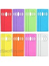 EVA Foam Door Hangers for DIY Crafts 8 Colors 3.25 x 9.5 Inches 24 Pack