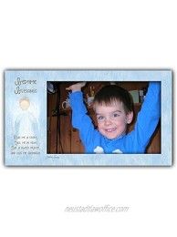 Cathedral Art Bedtime Blessings Baby Blue Art Metal Frame