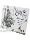 Precious Moments 203116 Godparents are Special Wood Glass Photo Frame