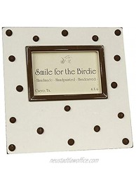 Renditions by Reesa Chocolate Swiss Dots Picture Frame