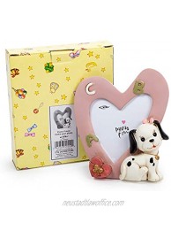 Truu Design Baby Pink CTG Cute Novelty Dalmatian Picture Frame for Kids 3 x 4 inches