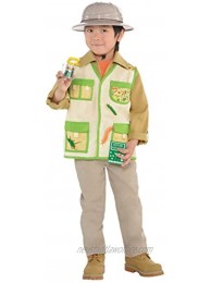 amscan Costume Small Size 4-6 Years Old Brown