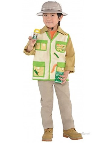 amscan Costume Small Size 4-6 Years Old Brown