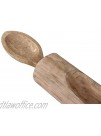 Better Trends Grove Collection of Home Decor is Free Standing Art Made by Skilled Artisans 100% Mango Wood Show-Piece in Unique Designs Spoon Natural