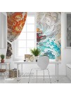 Avatar The Last Airbender Curtains Anime Curtains Kids Blackout Window Curtain for Bedroom Cartoon Decor Light Blocking and Noise Reducing Grommet Curtain Drapes Each 52 x 63 Inch Set of 2 Panels