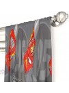 Disney Pixar Cars Lighnting Speed 84" Inch Drapes Beautiful Room Décor & Easy Set Up Bedding Features Lightning McQueen Curtains Include 2 Tiebacks 4 Piece Set Official Disney Pixar Product
