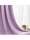 Vangao Room Darkening Curtain Lilac for Girls 63 inches Length Window Treatment Blackout Drape for Bedroom Grommet Top 52Wx63W-inch 1 Panel