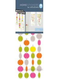 Home Stickers HOWI 042 Multicolored Pastilles Window Stickers