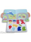 Summer Fun Window Gel Clings with Backdrop and Carry Folder Cars Planes and Trucks 16 Piece