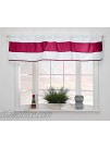 Baby Doll Lodge Collection Window Valance Hot Pink