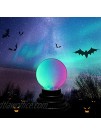 CozyCabin 3" Light Plasma Ball Lamp Static Electric Globe Magic Thunder Lightning Touch Sensitive Novelty Toy for Parties Decorations Kids BedroomBlue Purple Light