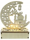 Eid Moon Star LED Lights Home Party Bedroom Eid Ornaments Gift for Muslims Ramadan Mubarak Lamp Decorations B