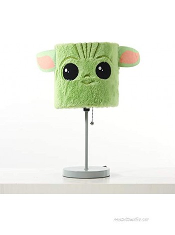 Idea Nuova NK330458 Star Wars: The Mandalorian The Child Plush Shade Table Lamp Green