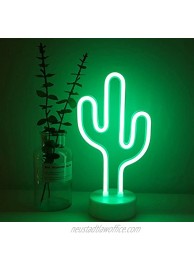 LED Neon USB Chargeing Light Signs with Stand Holder Home Party Birthday Supplies Bedroom Bedside Table Decoration Children Kids Gifts