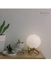 Moon Lamp 4.7" mono living LED Moon Night Light with Stand Remote Control House Warming Gifts Cute Gifts for Women Things for Teen Girls Room Nursery Birthday Boyfriend Girlfriend
