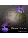 Unicorns Gifts for Girls,Unicorn Night Light for Girls Bedroom,2 Patterns,16 Colors Dimmable LED Night Lights Touch&Remote Control Best Unicorn Toys Birthday Christmas Year Old Girl Gifts Unicorn
