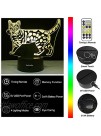 YeeSeeJee Cat Gifts Cat Lamp with 7 Colors Adjustable Timer Remote & Smart Touch Cat Gifts for Cat Lovers Birthday Gifts for Girls Age 2 3 4 5 6 7 8 9 10 11 Year Old Boys Gifts Cat 7CB