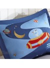 Mizone Kids Space Cadet 3 Piece Comforter Set Blue Twin