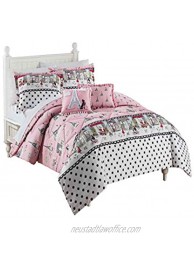 Waverly Kids Ooh La Reversible Bedding Collection Full Queen Multicolor