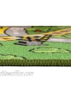 Jackson Kid Rug Carpet Playmat for Toy Cars and Train,Huge Large 52"x 74" Play Area Rug with Rubber Backing,Kids Race Track Rug for Toddlers,Baby,and Children Playing and Learning