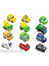 JOYIN Carpet Playmat w  12 Cars Pull-Back Vehicle Set for Kids Age 3+ Jumbo Play Room Rug  City Pretend Play