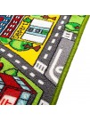 JOYIN Carpet Playmat w  12 Cars Pull-Back Vehicle Set for Kids Age 3+ Jumbo Play Room Rug  City Pretend Play