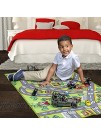 Kids Carpet Playmat City Life Extra Large Learn Have Fun Safe Children's Educational Road Traffic System Multi Color Activity Centerpiece Play Mat! Great for Playing with Cars for Bedroom Playroom
