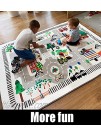 nexace Kids Rug Play Mat City Life Great for Playing with Cars for Bedroom Playroom,Carpet,Soft Large Size,4.9x6.4 FEET 4.9'x6.4'
