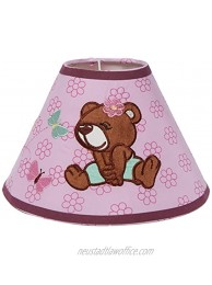 GEENNY Lamp Shade Without Base Girl Teddy Bear