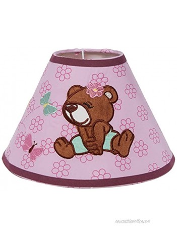 GEENNY Lamp Shade Without Base Girl Teddy Bear