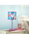 Idea Nuova JoJo Siwa Stick Table Kids Lamp with Pull Chain Themed Printed Decorative Shade