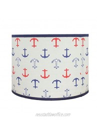 Pam Grace Creations Nautical Lamp Shade Grey | Blue | Red